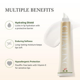 Chialing Beef Tallow Lip Balm peppermint tube with packaging