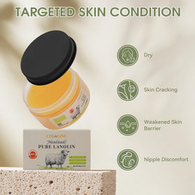 Chialing Lanolin Cream jar with unscented label