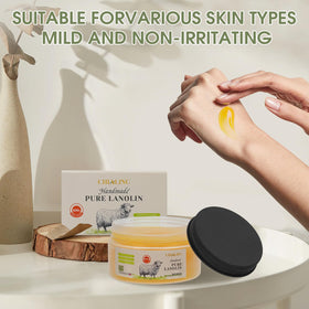 Chialing Lanolin Cream packaging with ingredients