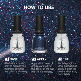 China Glaze Fall From Grace nail polish on a manicure table