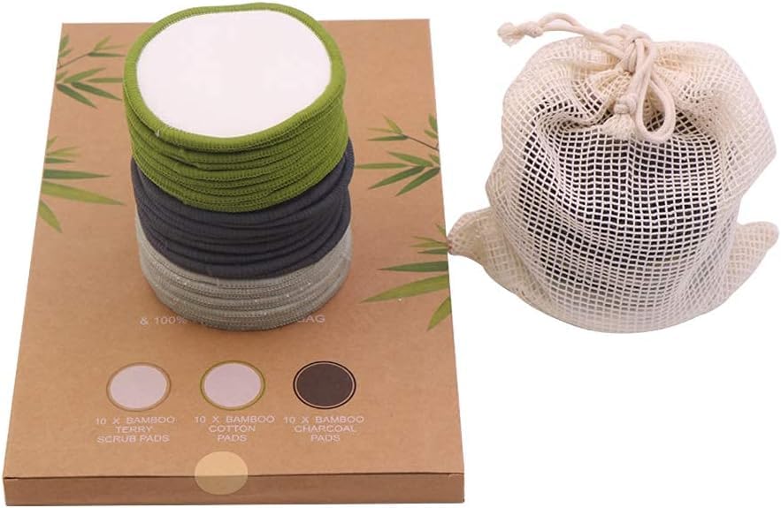 Chloven reusable makeup remover pads in circular motion use