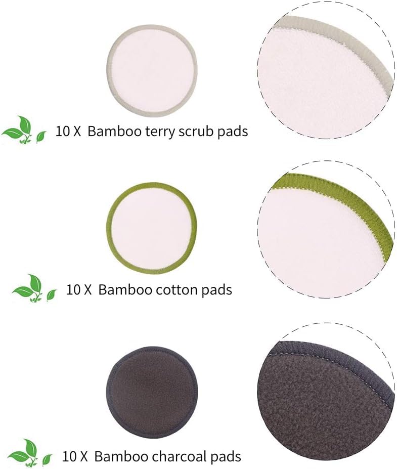 Chloven reusable pads in a travel bag