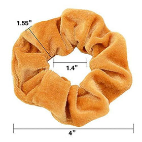 Chloven Velvet Hair Scrunchies in a stylish arrangement