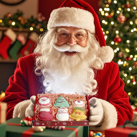 Christmas stocking bath bomb from WARMLIFE set