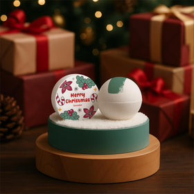 Christmas-themed shower steamers for a refreshing experience