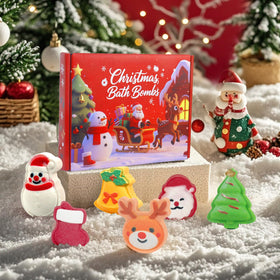 Christmas tree bath bomb from WARMLIFE gift set