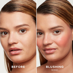 Chubby doe-foot applicator of Saie Dew Liquid Blush