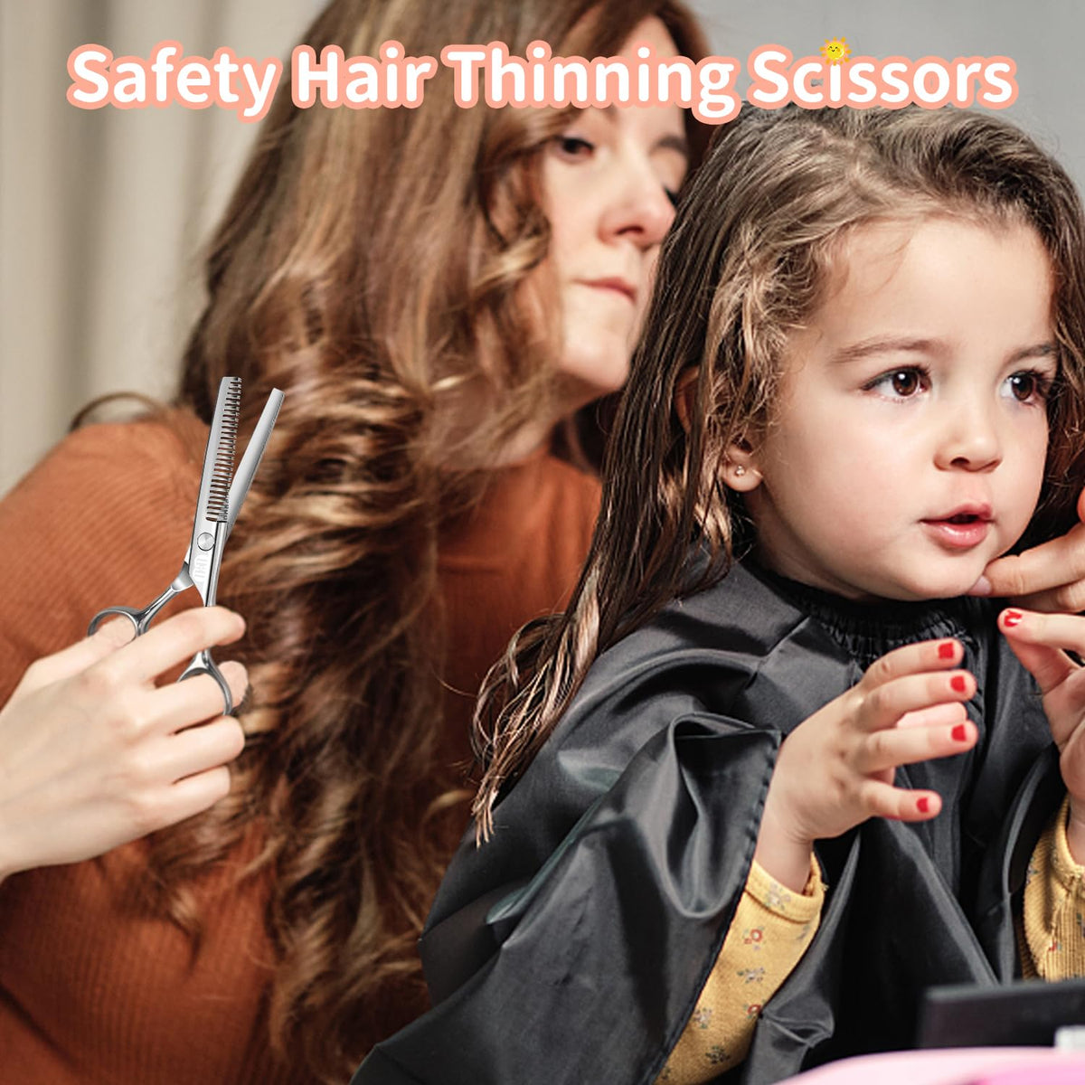 CIICII Hair Cutter Comb and Hair Clips included in the kit