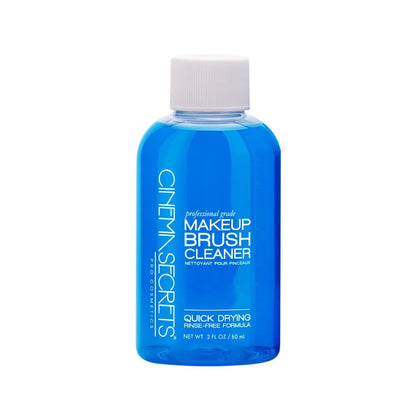 CINEMA SECRETS Blue Vanilla Makeup Brush Cleaner 2 fl oz front view