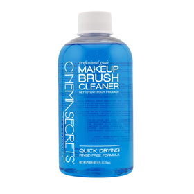 CINEMA SECRETS Blue Vanilla Makeup Brush Cleaner 8 fl oz front view
