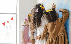 CISMARK butterfly hair clips for kids