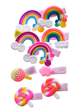 CISMARK colourful hair clips in various shapes