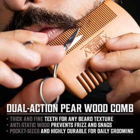 Citrus Scent Beard Styling Balm in metal box