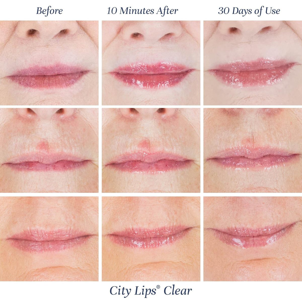 City Beauty City Lips Clear Lip Gloss in hand