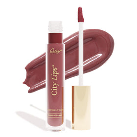 City Beauty City Lips Plumping Lip Gloss French Fig front view