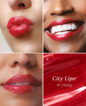 City Beauty City Lips Plumping Lip Gloss Holly packaging