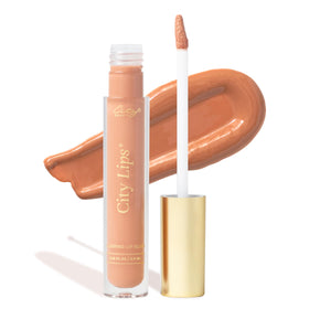 City Beauty City Lips Plumping Lip Gloss Nude front view