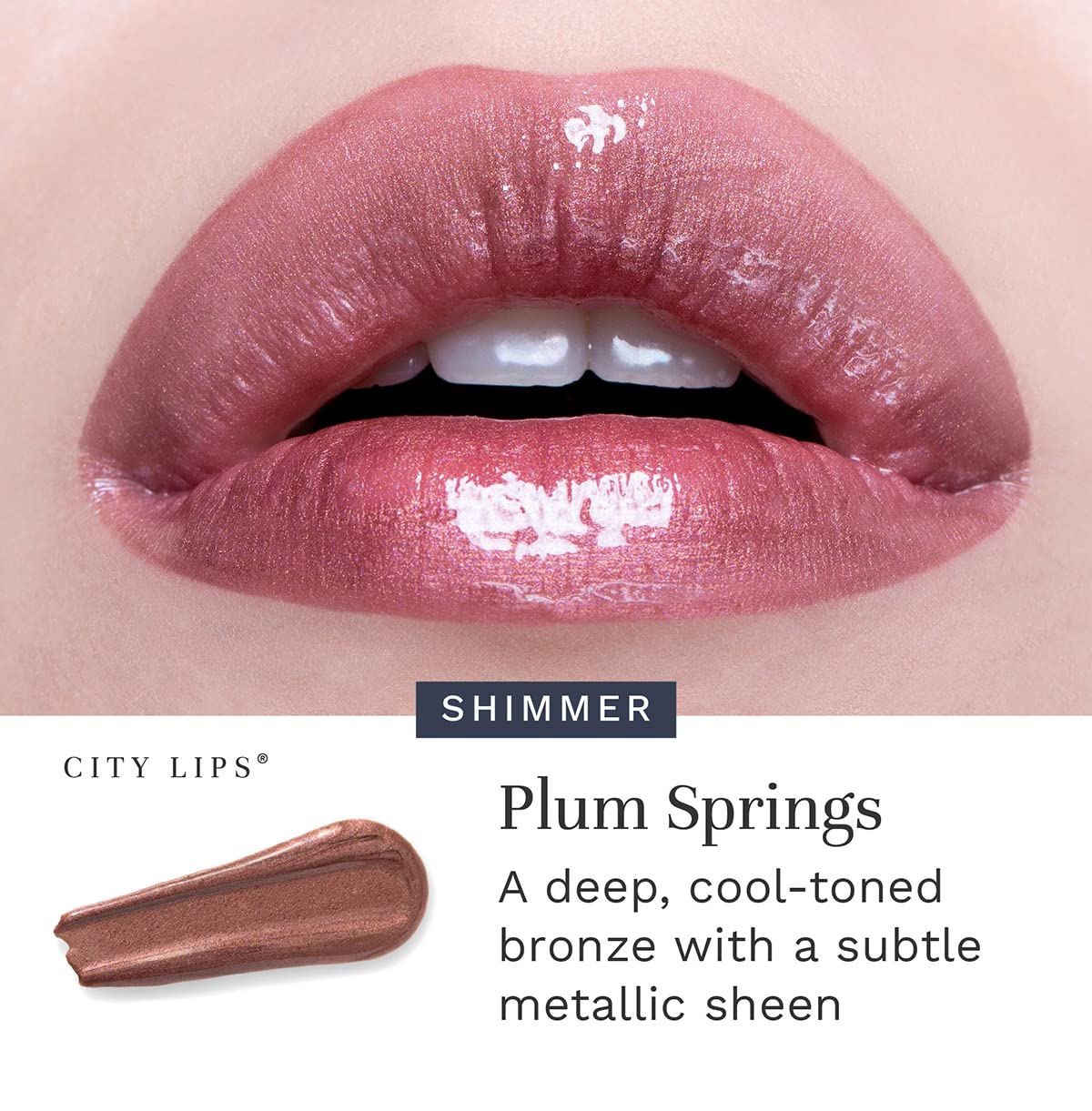 City Beauty City Lips Plumping Lip Gloss Plum Springs lifestyle shot