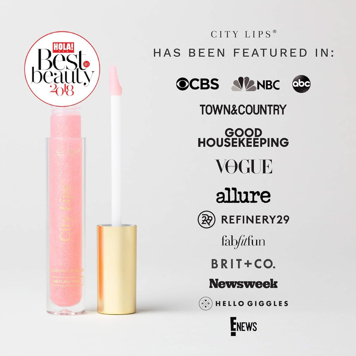 City Beauty City Lips Plumping Lip Gloss Plum Springs with other makeup
