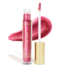 City Beauty City Lips Plumping Lip Gloss Raspberry front view