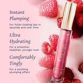 City Beauty City Lips Plumping Lip Gloss Raspberry packaging