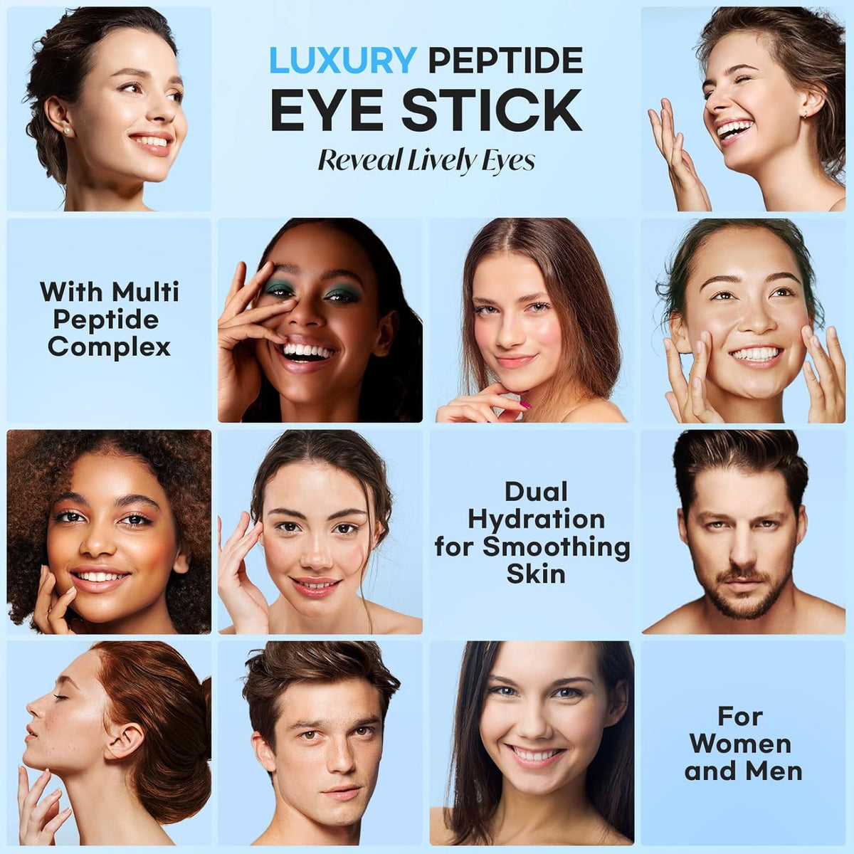 CITYGOO Peptide Under Eye Cream Stick in hand