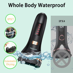 CIVYPRO Electric Foot Callus Remover side view showing control buttons
