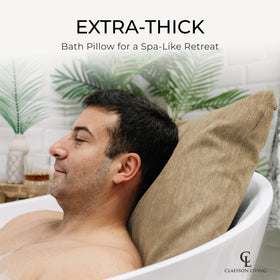 Claessonliving Bath Pillow machine washable feature