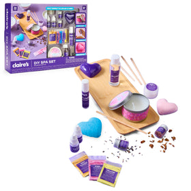 Claire's DIY Bath Bomb & Scented Candle Making Set front view