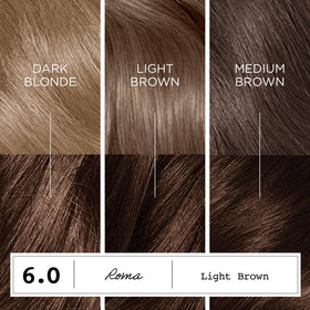 Clairol ColorStrong 6.0 Light Brown hair dye application process