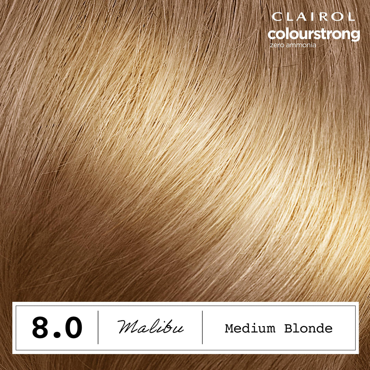 Clairol ColorStrong 8.0 Medium Blonde Bonding Primer with AHA