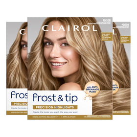 Clairol Frost & Tip Hair Dye 3Pk packaging front view