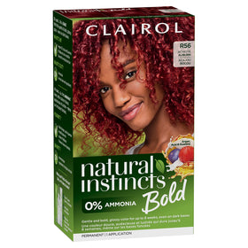 Clairol Natural Instincts Bold Hair Dye R56 Achiote Auburn front view