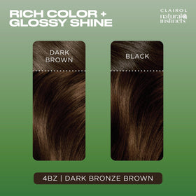 Clairol Natural Instincts hair dye shade chart