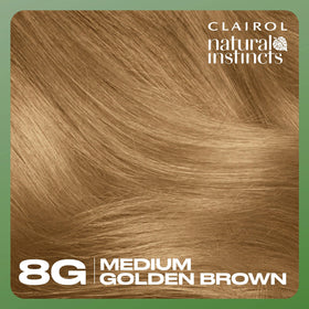 Clairol Natural Instincts instruction leaflet with application steps