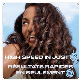 Clairol Nice'N Easy 10 Permanent Hair Dye 4R Dark Auburn hair after application