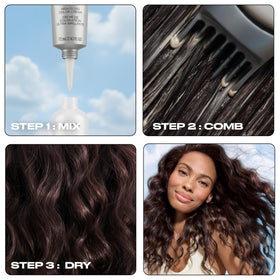 Clairol Nice'N Easy 10 Permanent Hair Dye 5A Medium Ash Brown application process