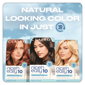 Clairol Nice'N Easy 10 Permanent Hair Dye 5A Medium Ash Brown colour swatch