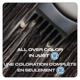 Clairol Nice'N Easy 10 Permanent Hair Dye 5G Medium Golden Brown application process demonstration