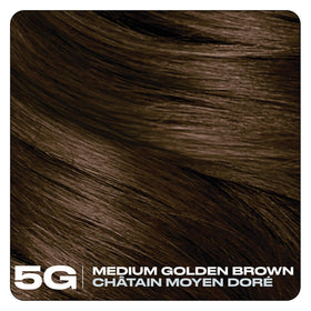 Clairol Nice'N Easy 10 Permanent Hair Dye 5G Medium Golden Brown comb application view