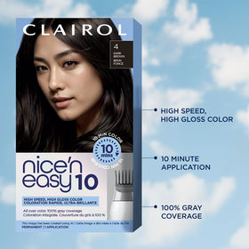 Clairol Nice'N Easy 10 Permanent Hair Dye ColorSeal Intensive Conditioner