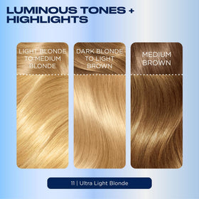 Clairol Nice'n Easy 11 Ultra Light Blonde hair dye gloves