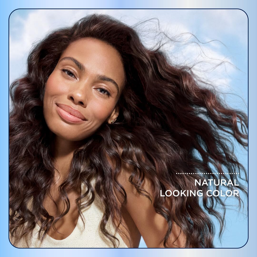 Clairol Nice'n Easy 2 Black hair dye application process