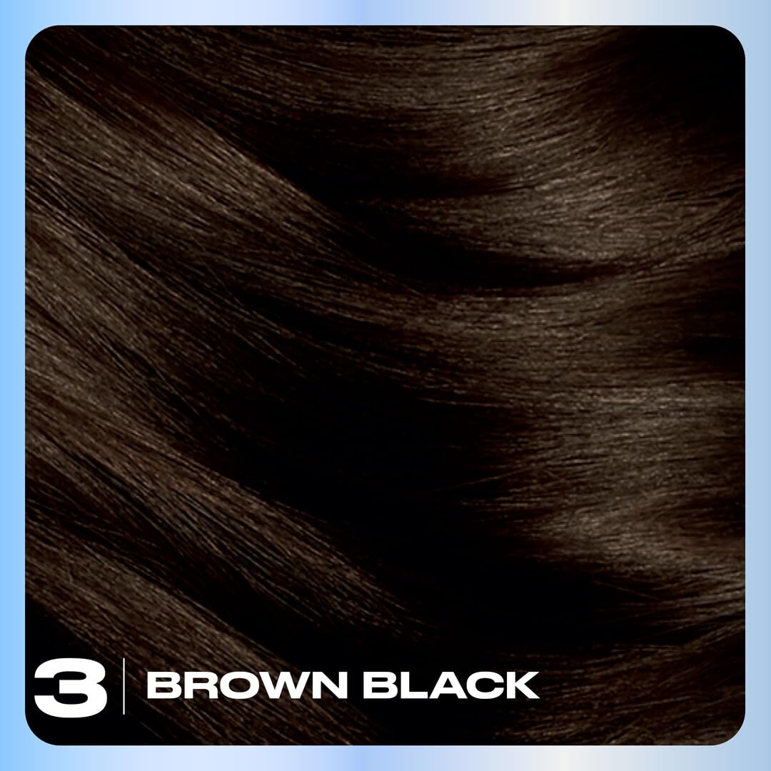 Clairol Nice'n Easy 3 Brown Black hair dye cream texture