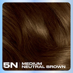 Clairol Nice'n Easy 5N hair dye application process