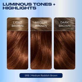 Clairol Nice'n Easy 5RB hair dye with Revitashine