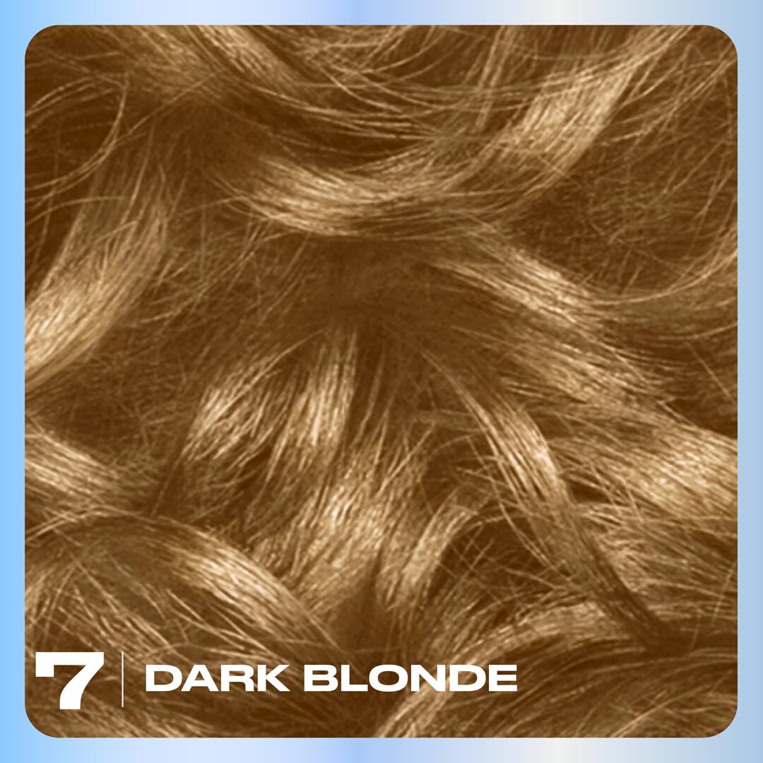 Clairol Nice'n Easy 7 Dark Blonde hair dye color cream tube