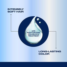 Clairol Nice'n Easy hair dye application process