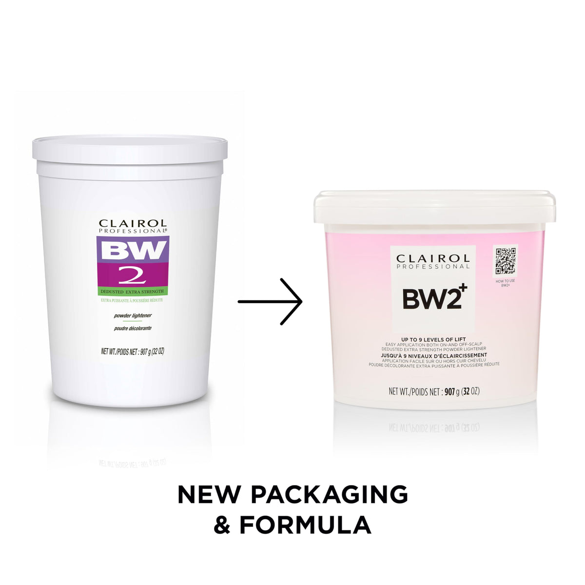 Clairol Professional BW2+ Extra Strength Lightening Powder packaging