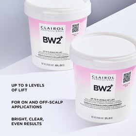 Clairol Professional BW2+ packaging side view